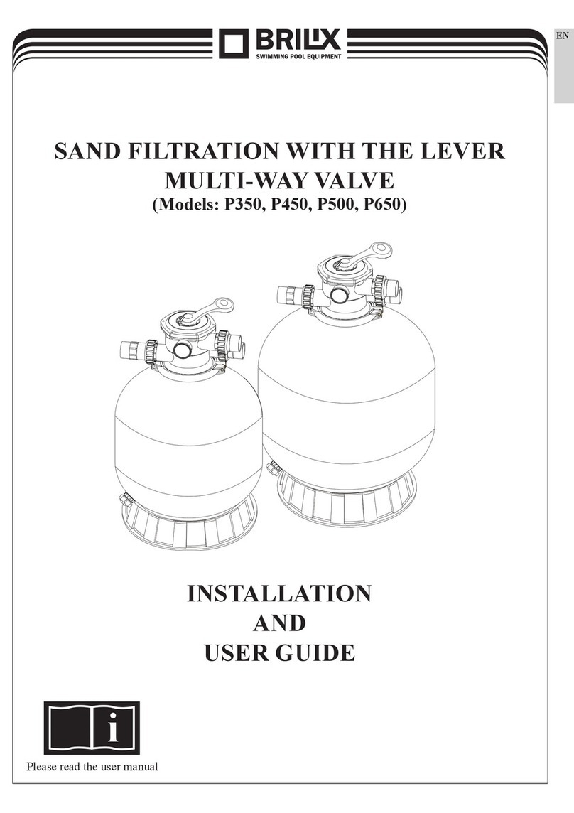 Brilix P350 Installation and user guide