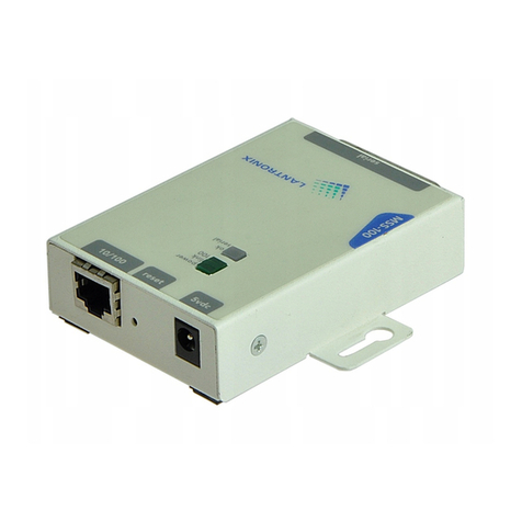 Lantronix MSS100 User manual