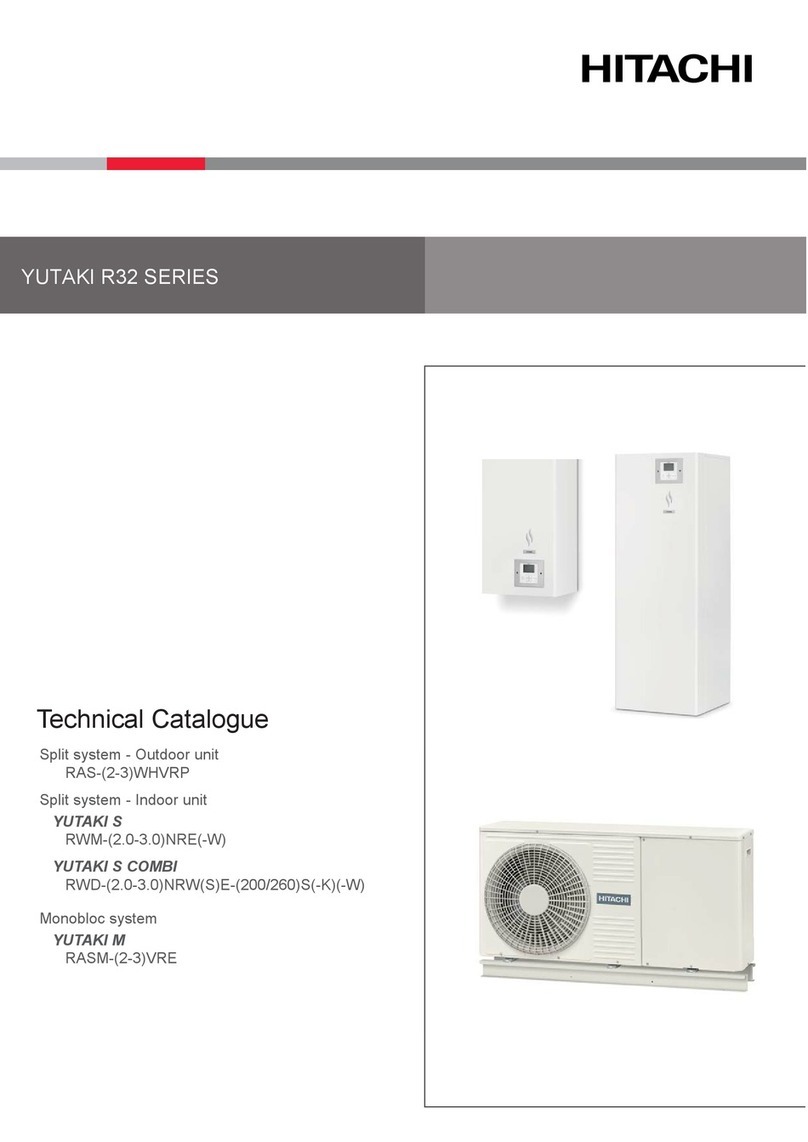 Hitachi YUTAKI S Series Technical catalogue