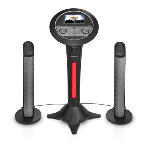 The Singing Machine iSM1080 User manual