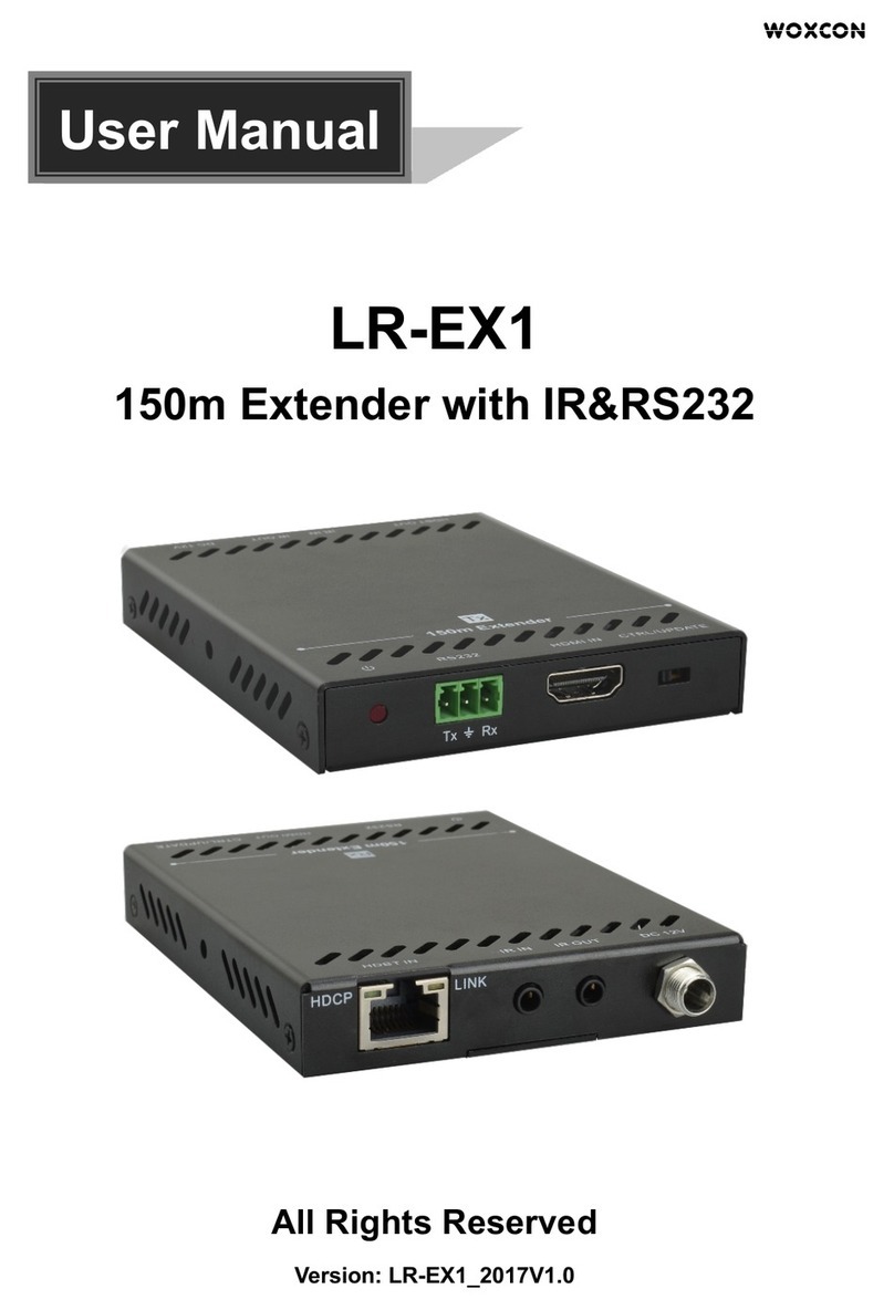 Woxcon LR-EX1 user manual