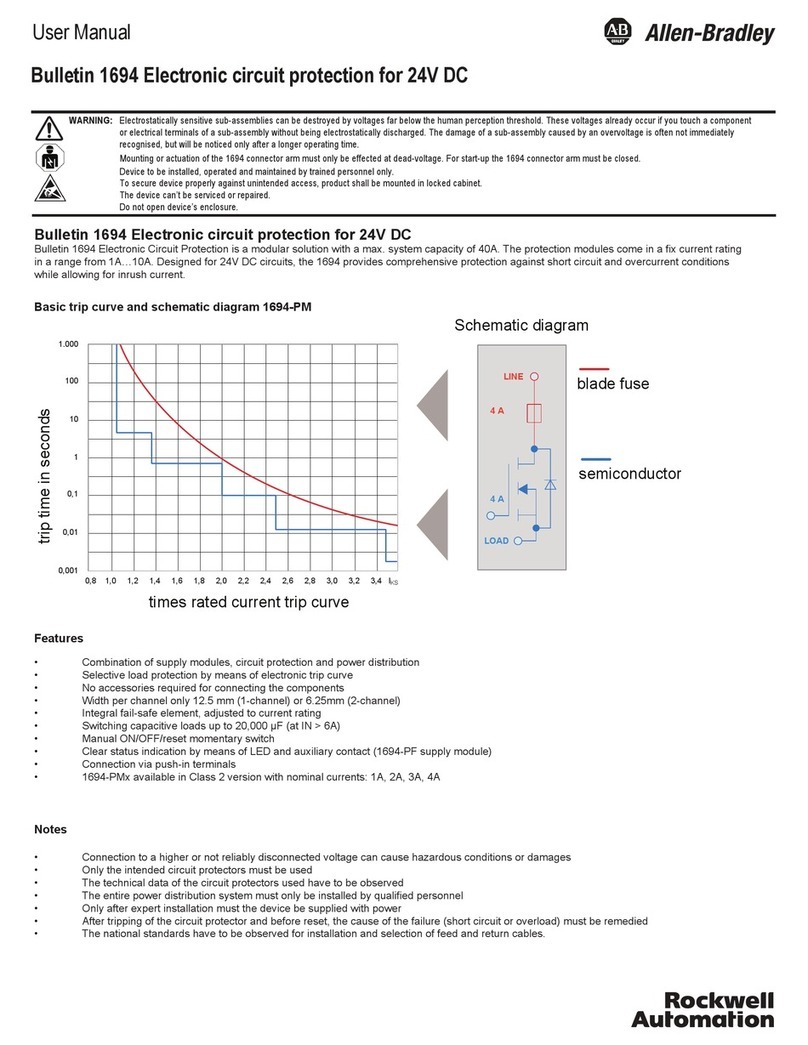 Allen-Bradley Bulletin 1694 User manual