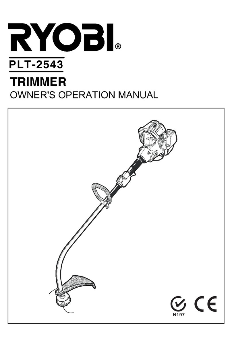 Ryobi PLT-2543 Owner's operation manual