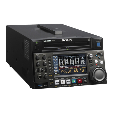 Sony PDW-HD1550 User manual