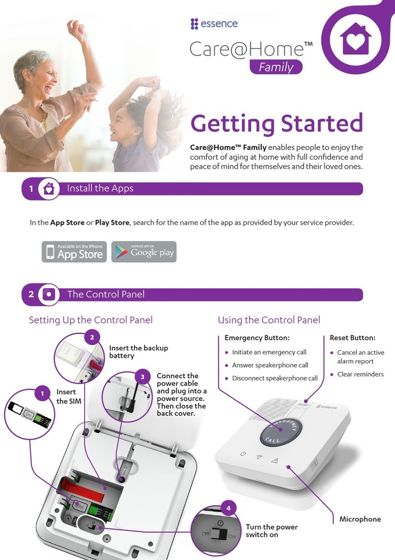 Essence Care@Home Family User manual
