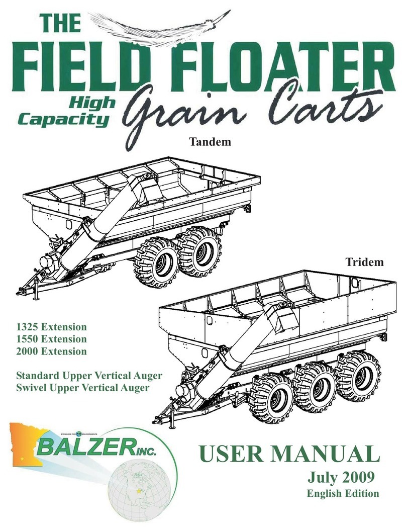 BALZER Field Floater 1325 Extension user manual