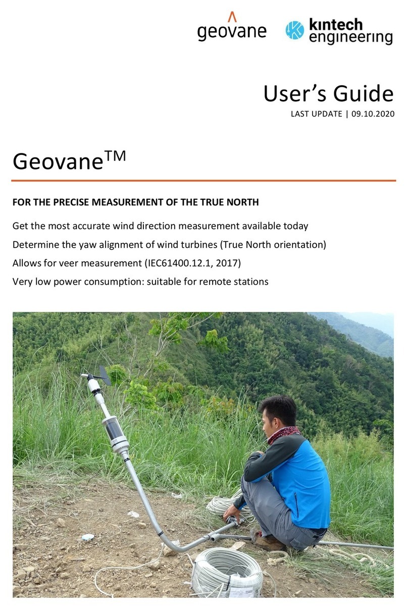 Kintech Engineering Geovane Series User manual