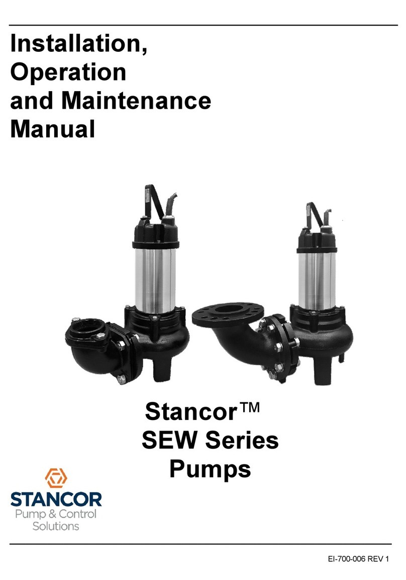 Stancor SEW Series Installation, operation and maintenance manual