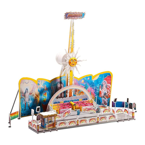 Faller RAINBOW MILLENIUM AMUSEMENT PARK RIDE manual