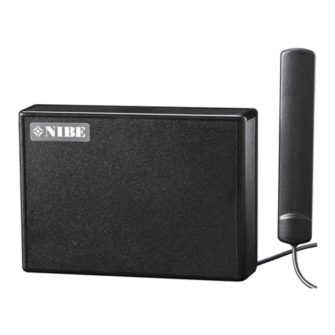 Nibe SMS 40 Installer manual