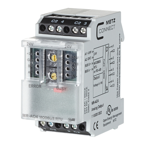 Metz Connect MR-AO4 manual