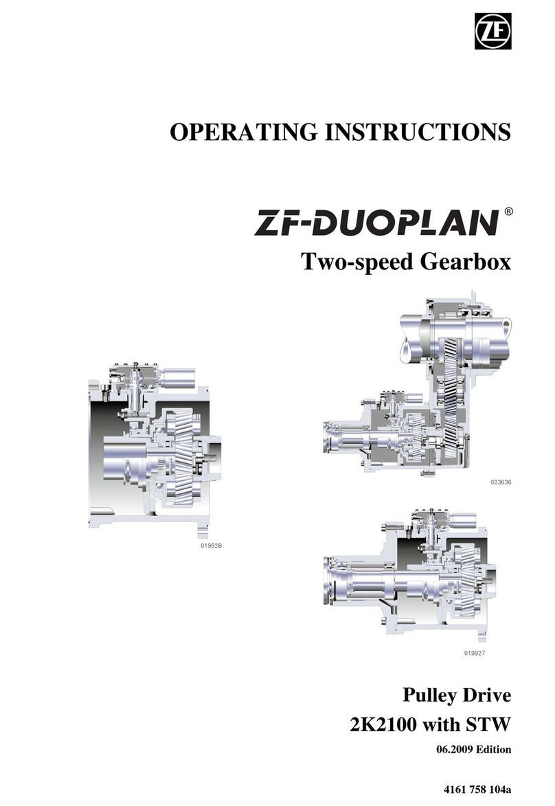 ZF-DUOPLAN 2K2100 operating instructions