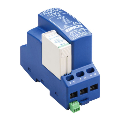 Pentair ERICO CRITEC TSF Series User manual