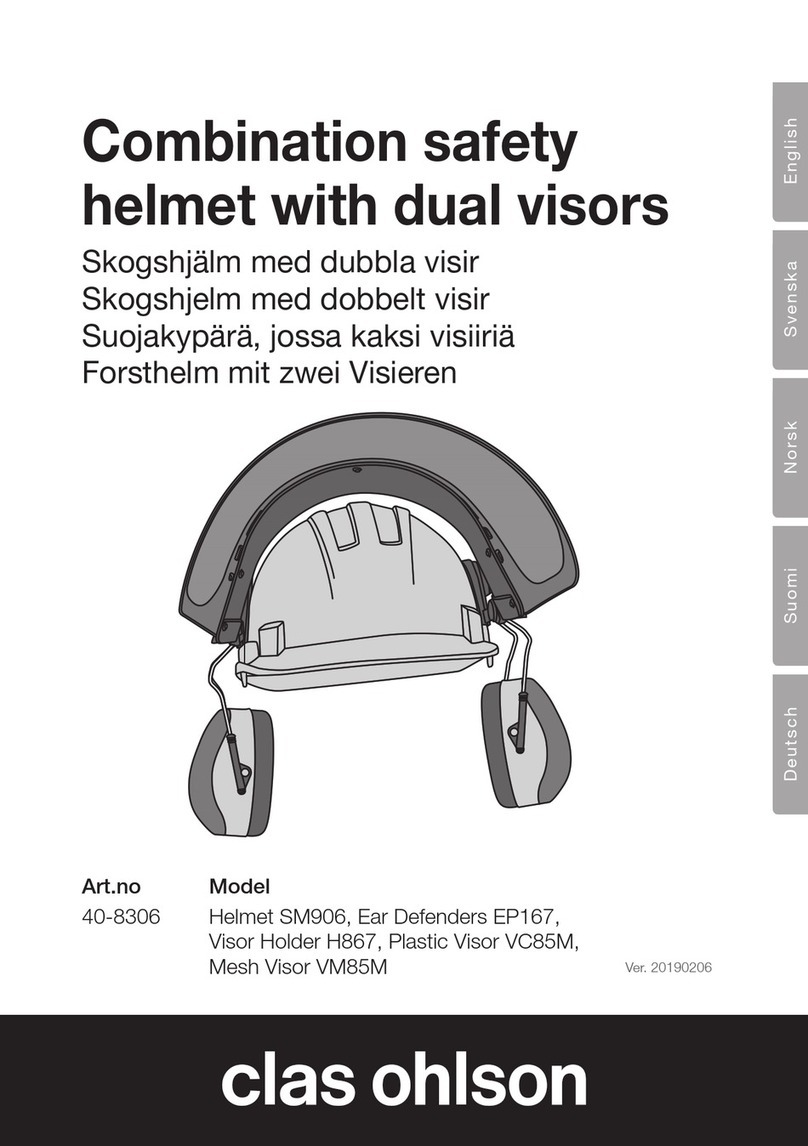 Clas Ohlson Helmet SM906 manual