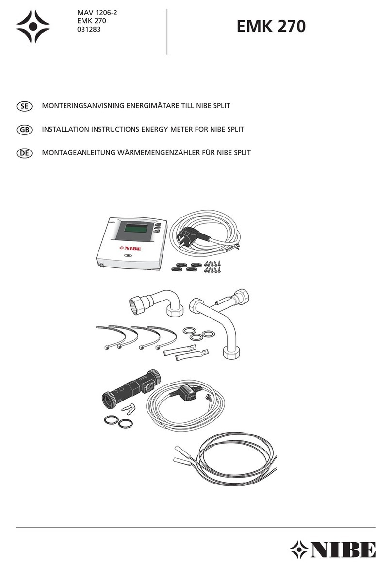 Nibe EMK 270 installation instructions
