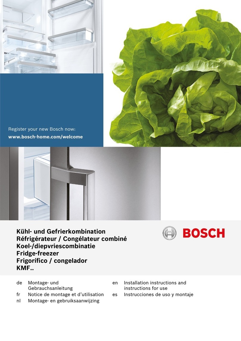 Bosch KMF Series Setup guide Bosch KMF Series Setup guide