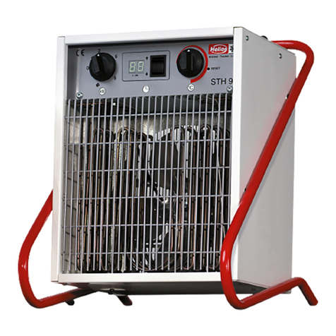 Helios STH 3 Installation and operation instructions