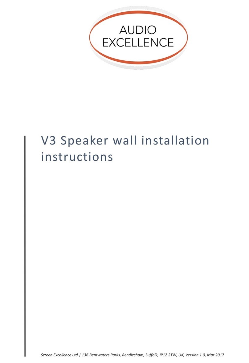 Audio Excellence Vertex 3 installation instructions