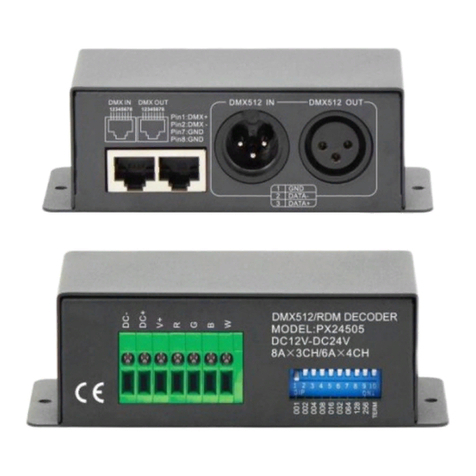 superbrightleds DMX-4CH-6A user manual