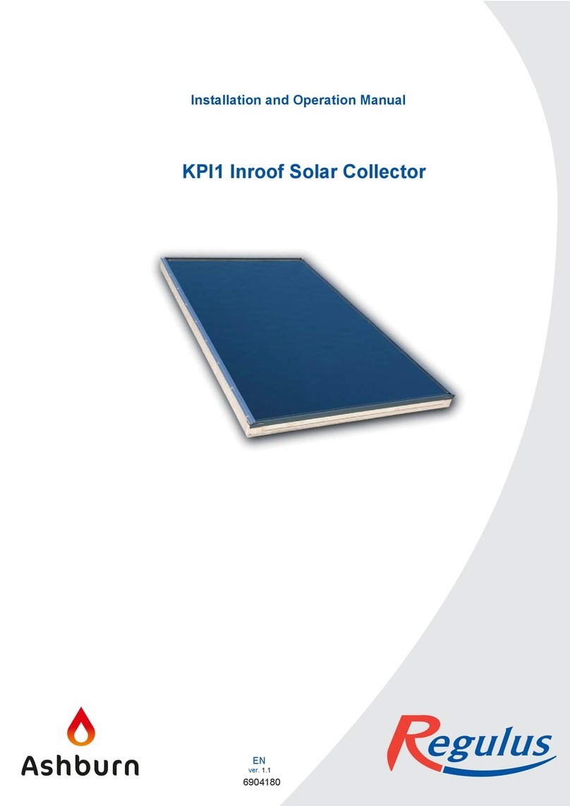 Regulus Ashburn KPI1 Installation and operation manual