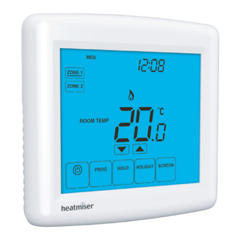 Heatmiser Touch Series User manual