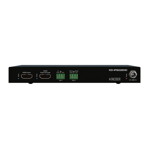 Key Digital Enterprise AV KD-IP822ENC Quick setup guide