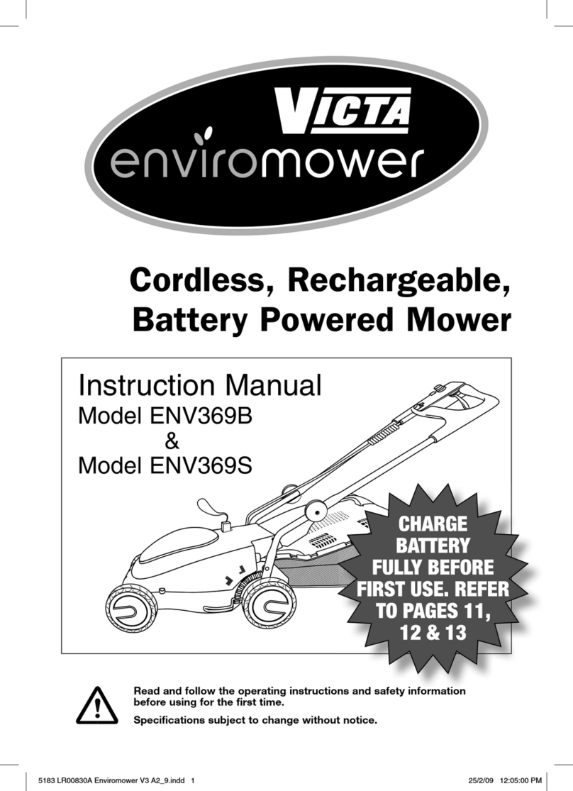 Victa Enviromower ENV369B User manual