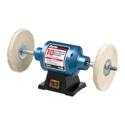 Clarke METALWORKER CBB250 Instruction Manual