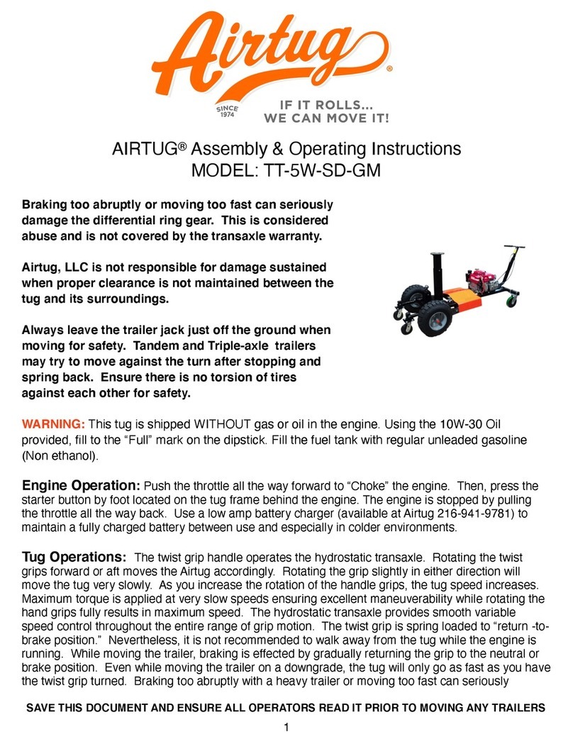 AIRTUG TT-5W-SD-GM Quick reference guide