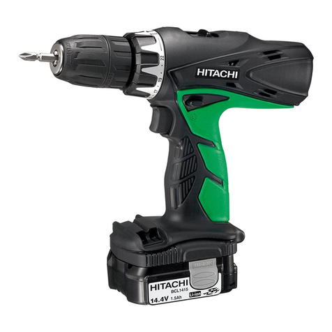 Hitachi Koki DV14DCL2 Handling instructions