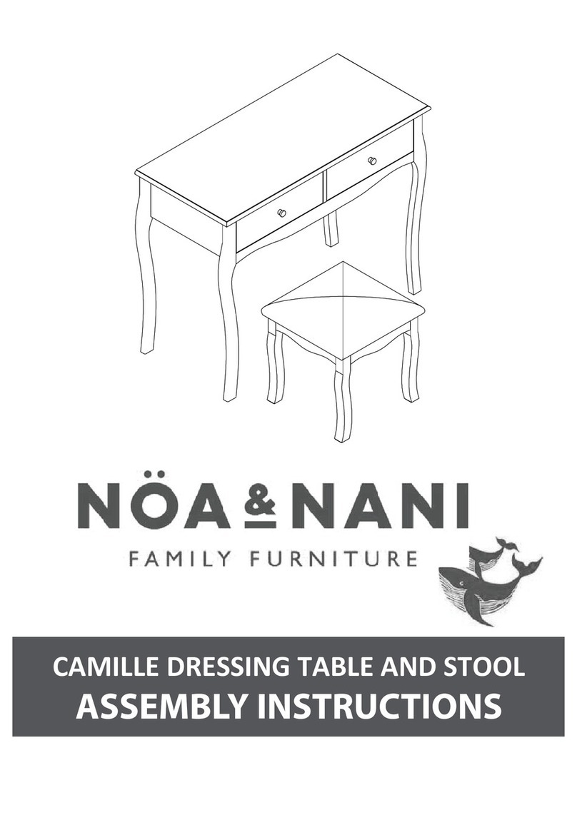 NOA & NANI CAMILLE CM-DK User manual NOA & NANI CAMILLE CM-DK User manual