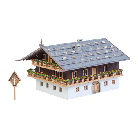 Faller LARGE ALPINE FARM WITH BARN User manual