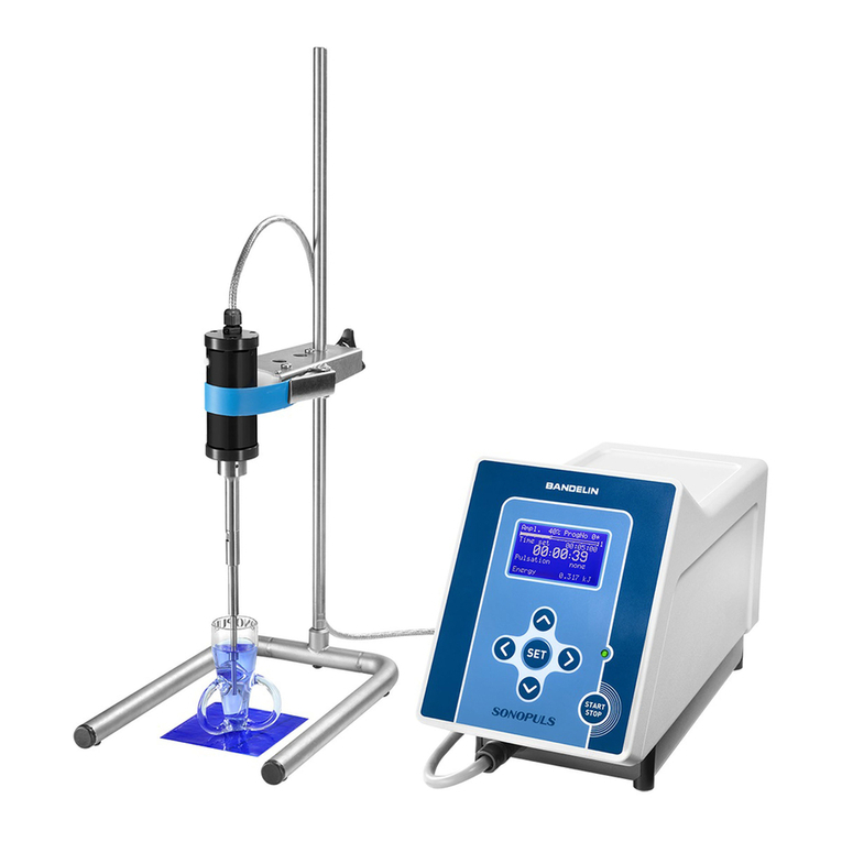 BANDELIN Sonoplus HD4050 User manual