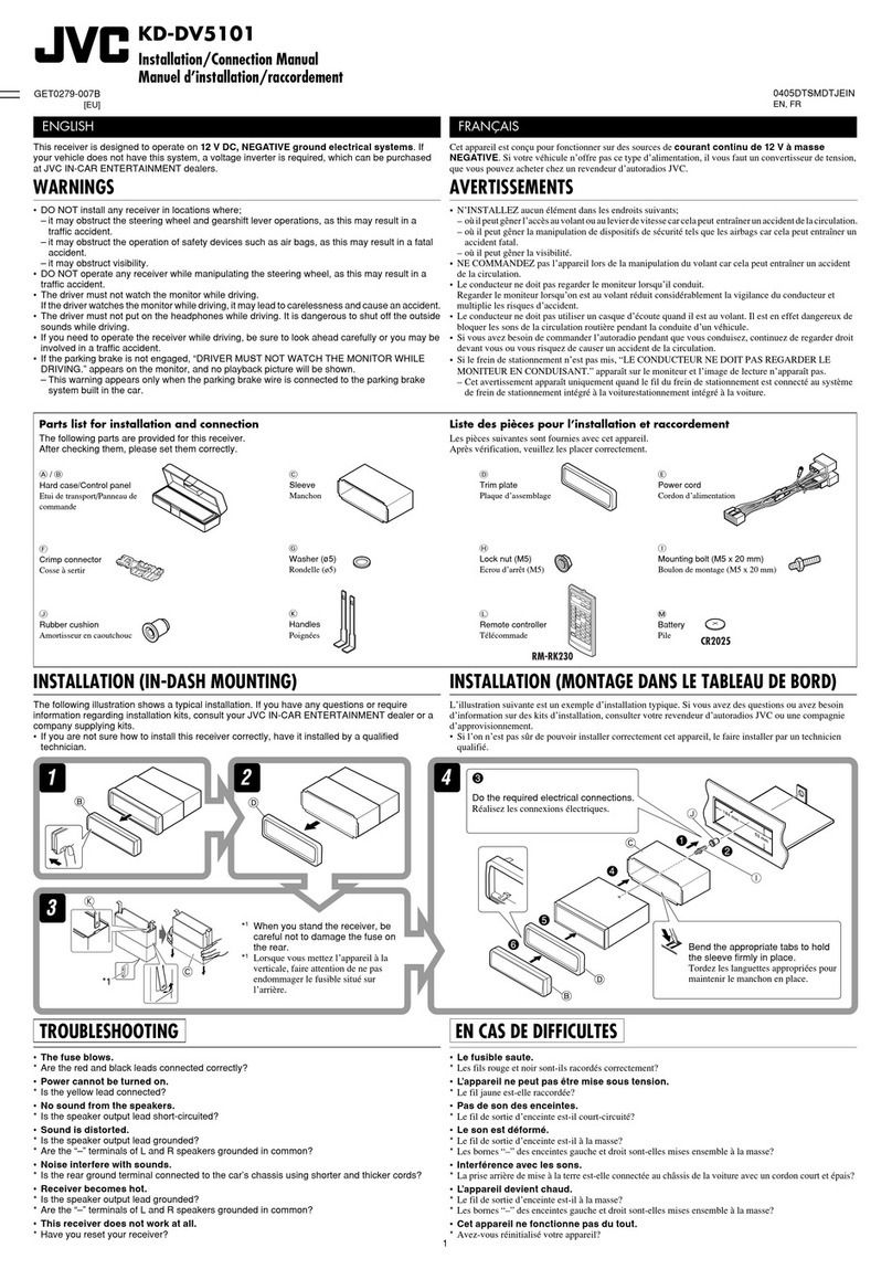 JVC KD-DV5101 Guide