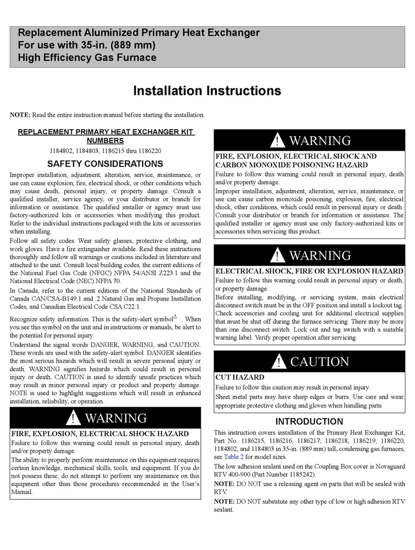 Carrier 1184802 installation instructions Carrier 1184802 installation instructions
