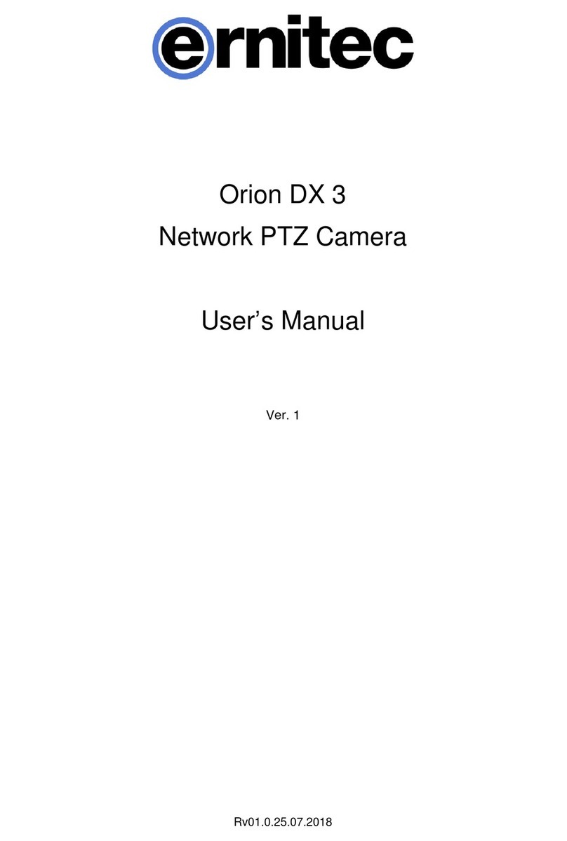 ERNITEC Orion DX 3 User manual