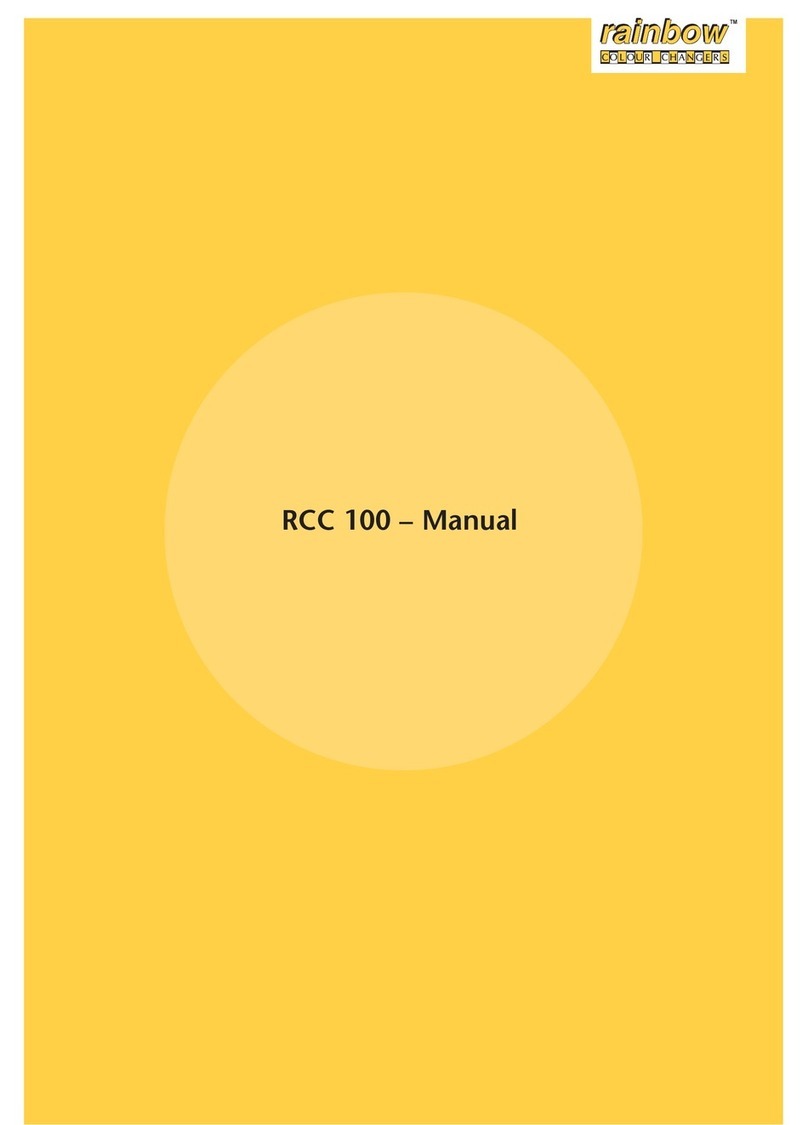 Rainbow RCC 100 manual