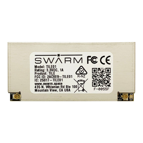 Swarm TILE01 product manual