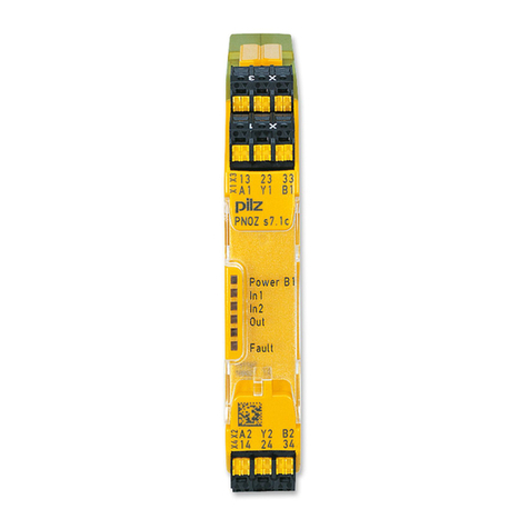 Pilz PNOZ s7 Series operating instructions