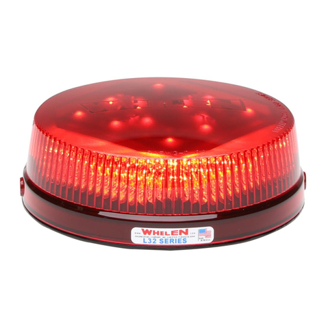 Whelen Engineering Company Super-LED L32-Series installation guide Whelen Engineering Company Super-LED L32-Series installation guide
