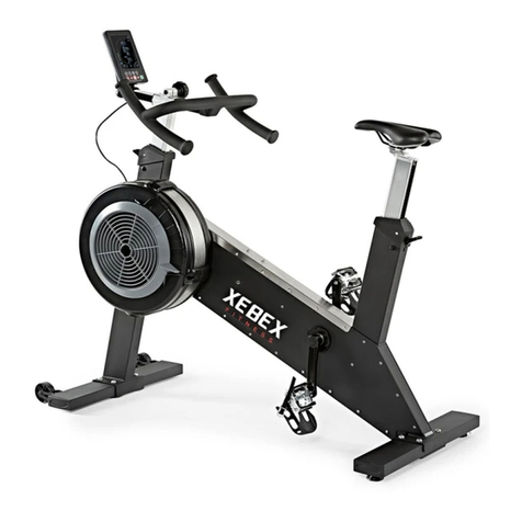 Xebex Fitness Air Cycle Assembly instructions and owner's manual