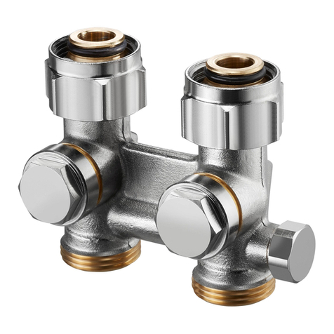 oventrop Multiflex F Installation and operating instructions for the specialised installer