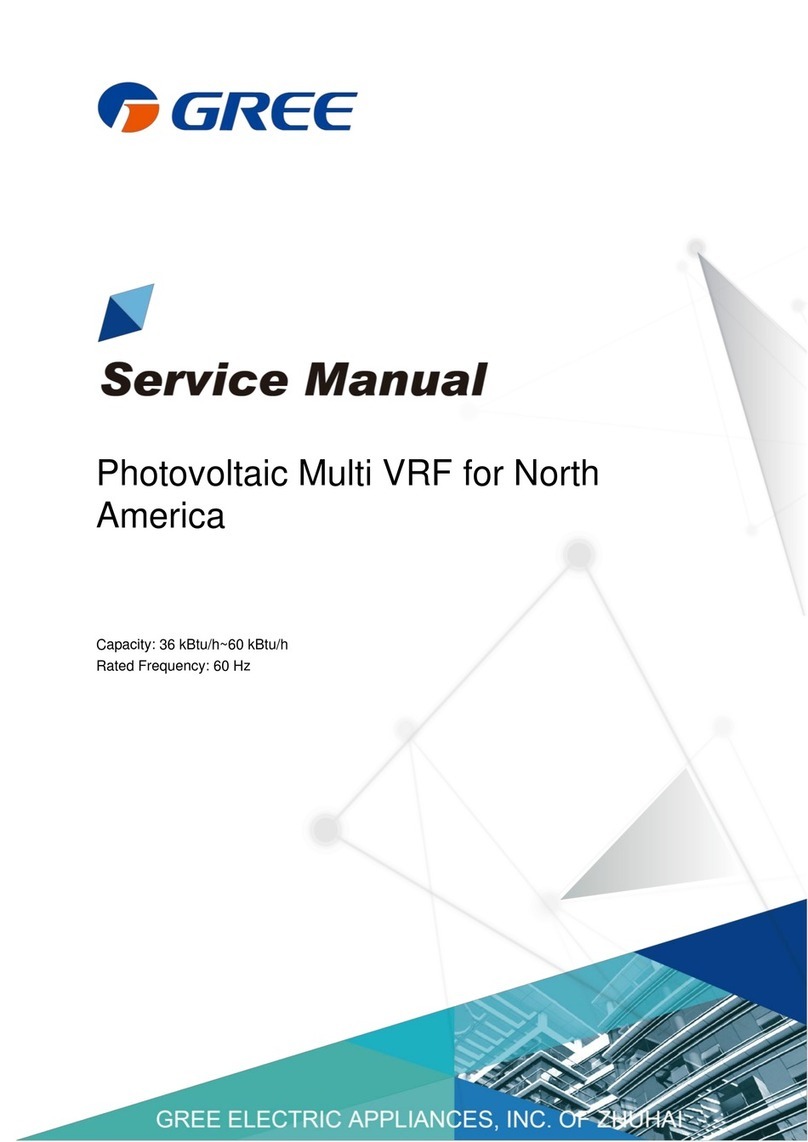 Gree GMV-Y36WL/A-T User manual