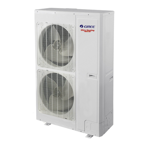 Gree ULTRA heating GMV5 Multi VRF Series User manual