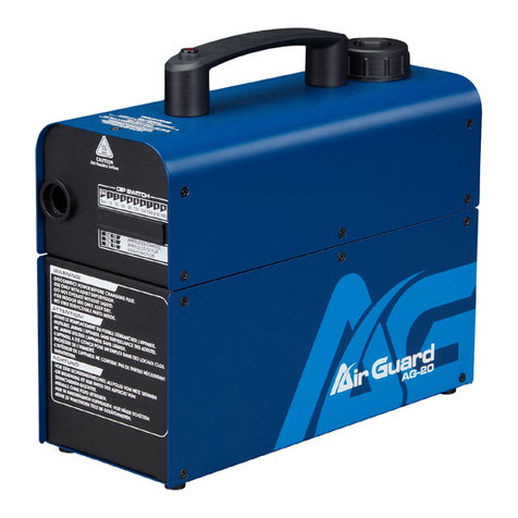 AIR GUARD AG-20 user manual