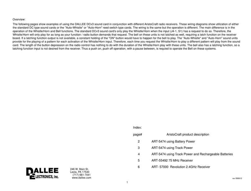 DALLEE ELECTRONICS DCv3 manual