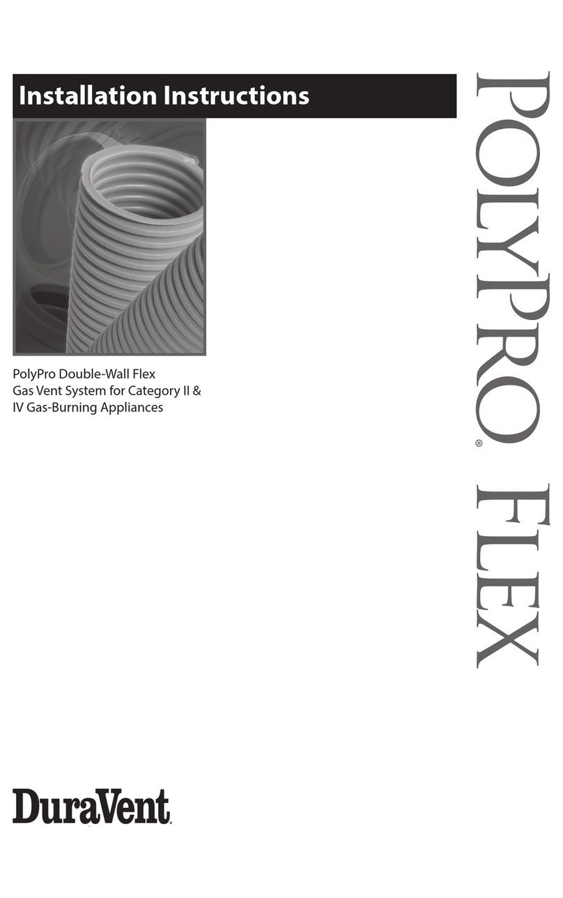 DuraVent PolyPro Flex Series installation instructions