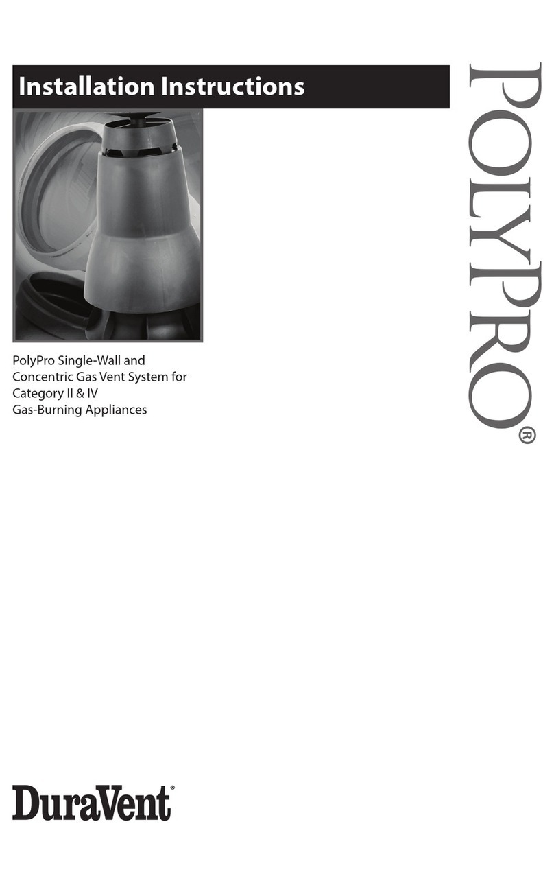 DuraVent PolyPro Series User manual