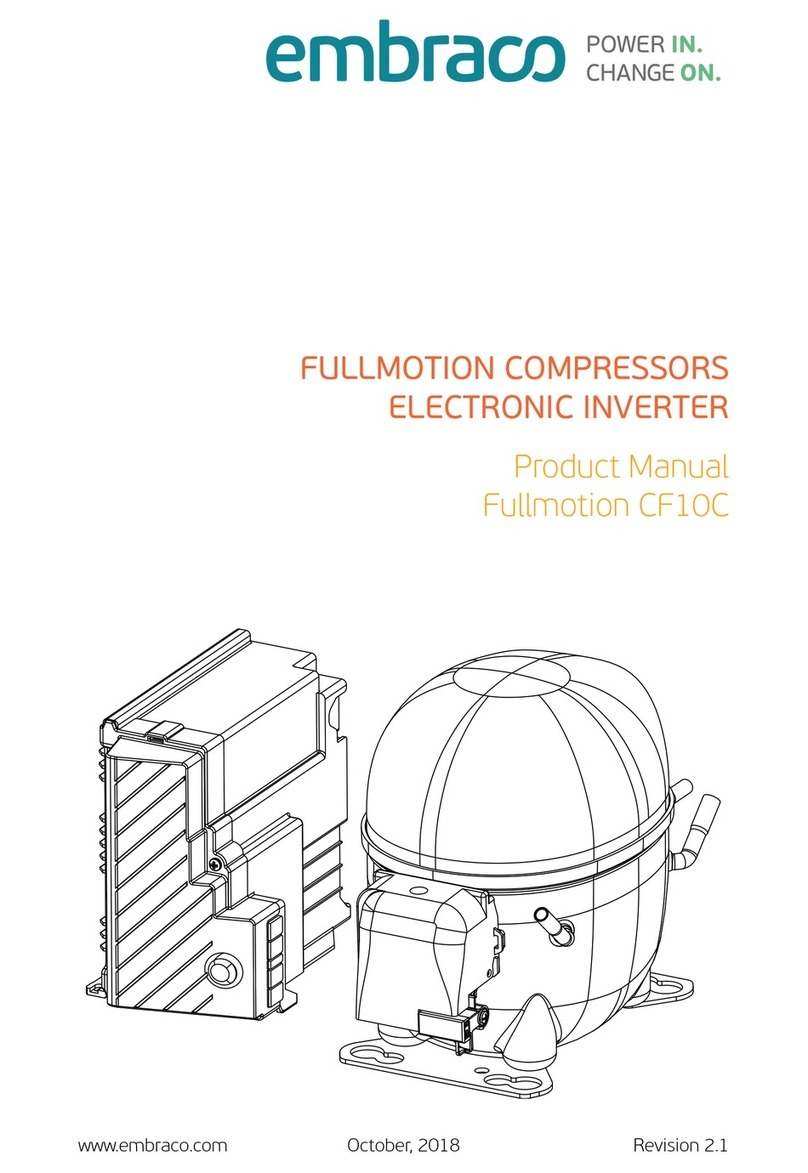 Embraco Fullmotion CF10C product manual
