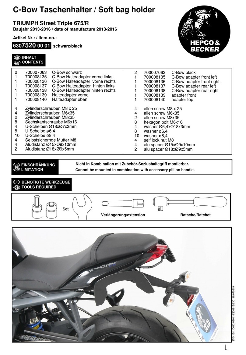 hepco & becker 6307520 00 01 User manual hepco & becker 6307520 00 01 User manual